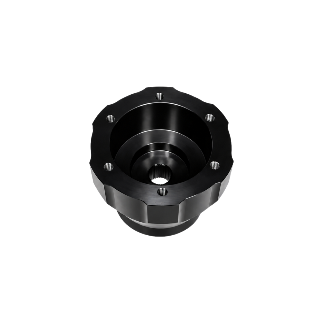 RLB Motorsports lightweight billet hub adapter for KAWASAKI H2 UTV steering wheel
