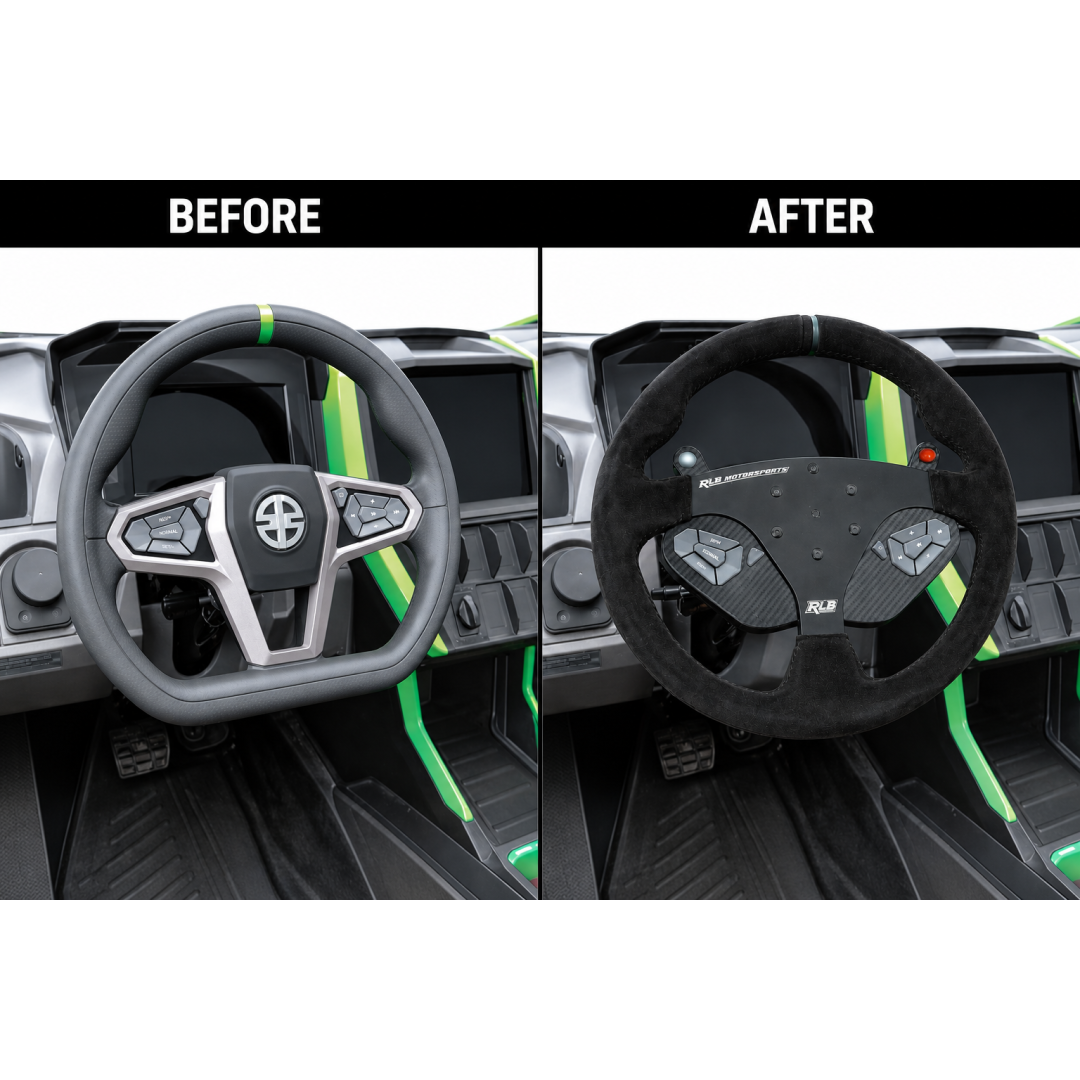 Kawasaki H2 Steering Button Mount - Adapt IQ