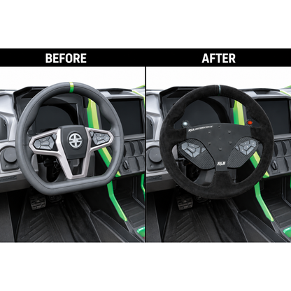 Kawasaki H2 Steering Button Mount - Adapt IQ