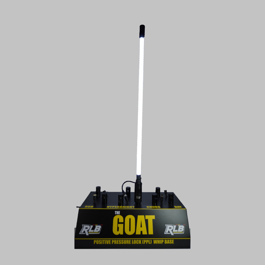 LED Hyper Bright Whips Solid Color - GOAT