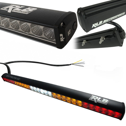 Chase Light LED Light Bar – San Felipe DIY-No Wire Harness (Amber/White)